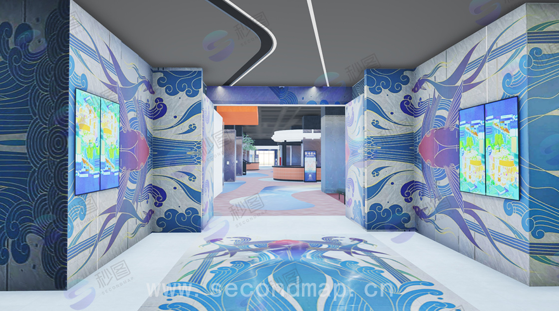 上海某購物廣場三維建模